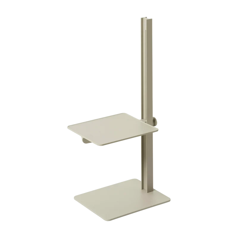 Table d'appoint en aluminium beige Museum - String furniture