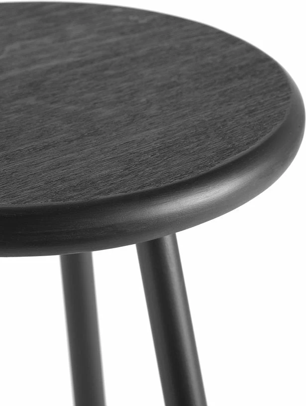Tabouret en fer noir 46cm - Serax