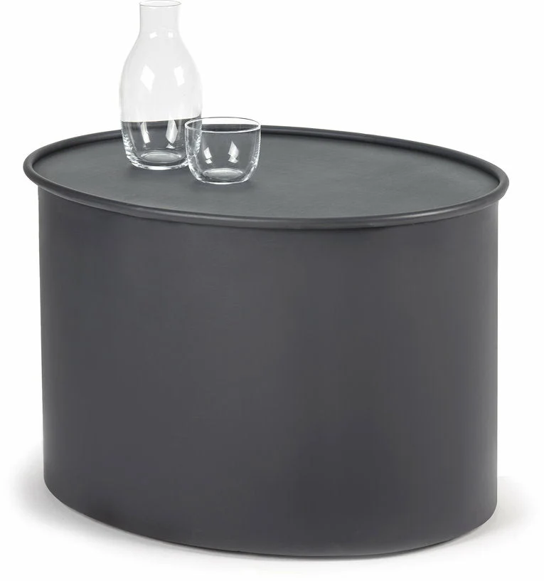 Table d'appoint en acier noire - Serax