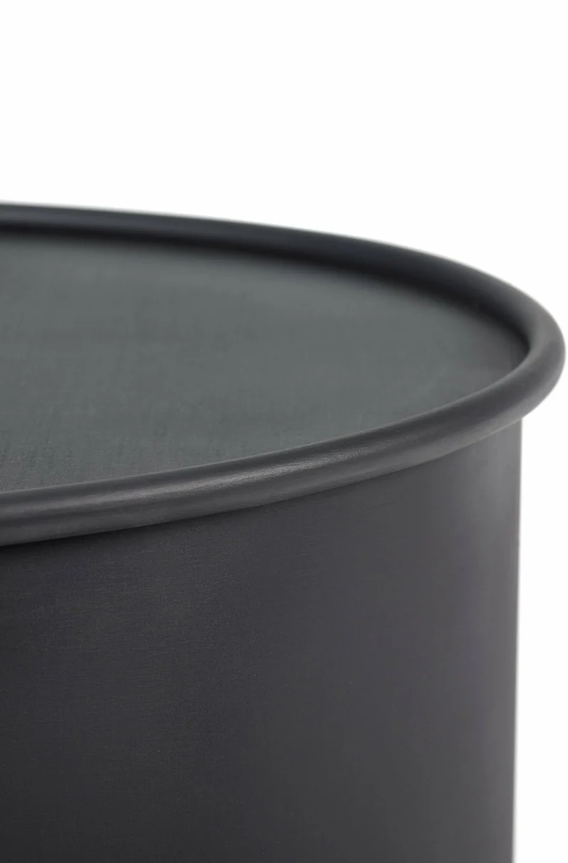 Table d'appoint en acier noire - Serax