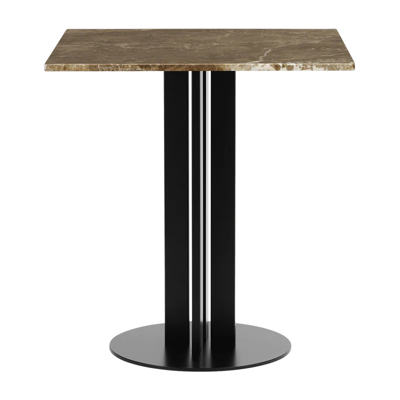Table à manger en marbre sable 70x70 cm Scala Cafe Marble - Normann Copenhagen