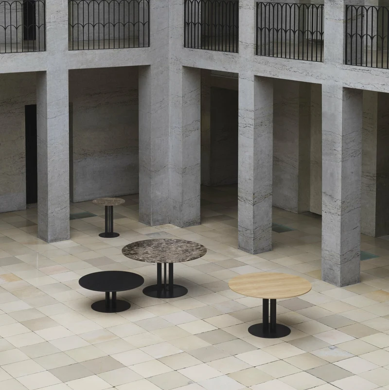 Table à manger en marbre 150cm Scala Marble - Normann Copenhagen