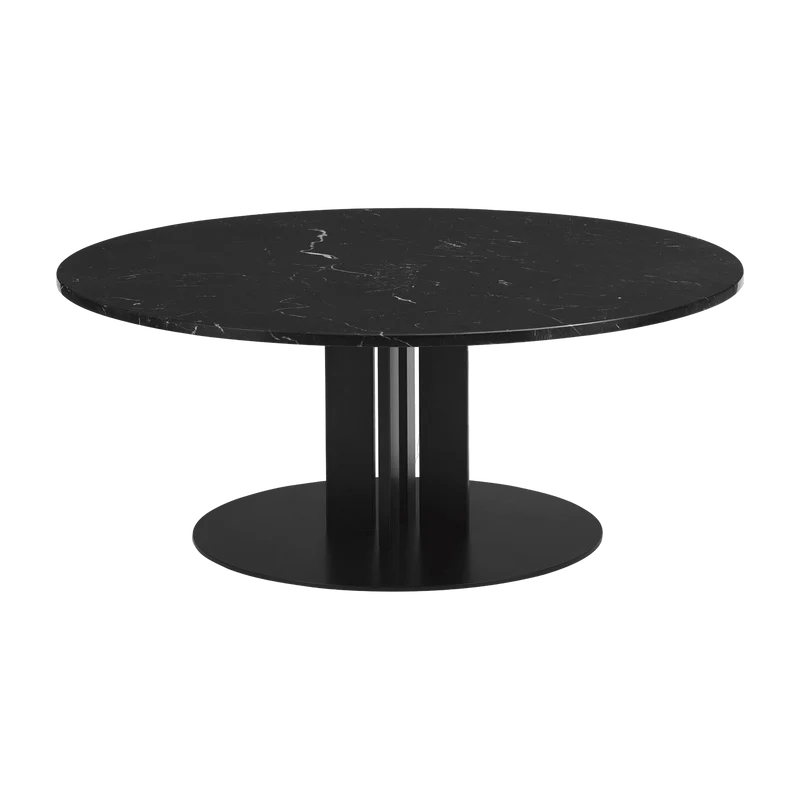 Table basse en marbre noir 110cm Scala Coffee Marble - Normann Copenhagen