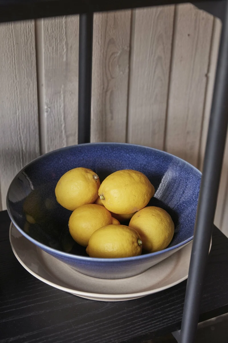 Bol en céramique bleu Glaze - Hübsch