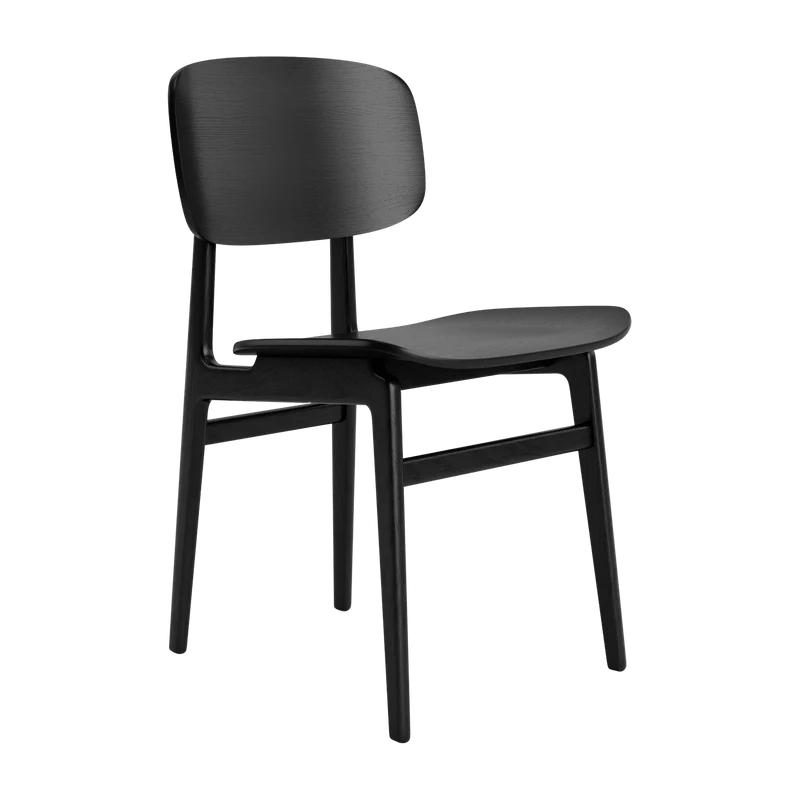 Chaise en chêne noire NY11 - NORR11
