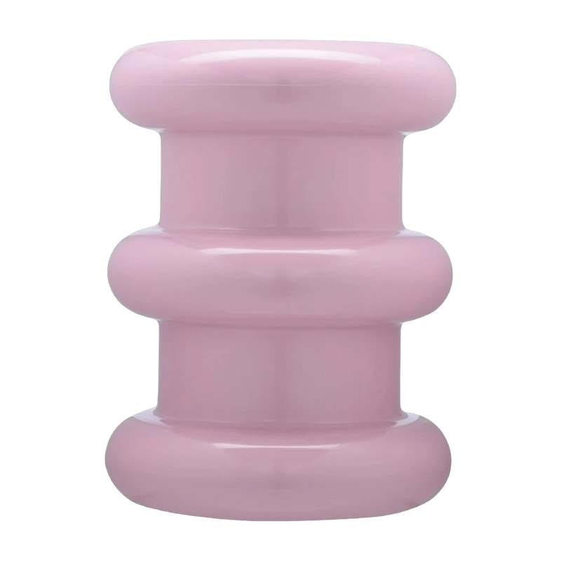 Table d'appoint rose Pilastro Sottsass - Kartell