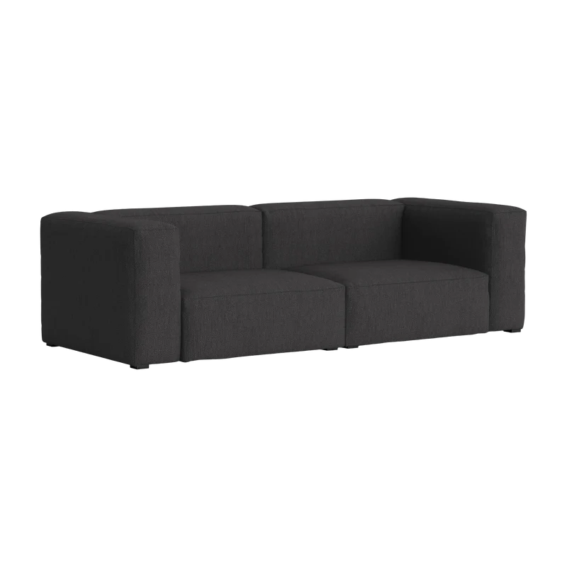 Canapé 2,5 places en tissu Dot 1682 03 Anthracite Mags Soft combinaison 1 - Hay