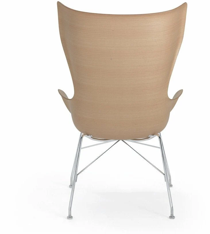 Fauteuil en bois de frêne clair K/Wood - Kartell