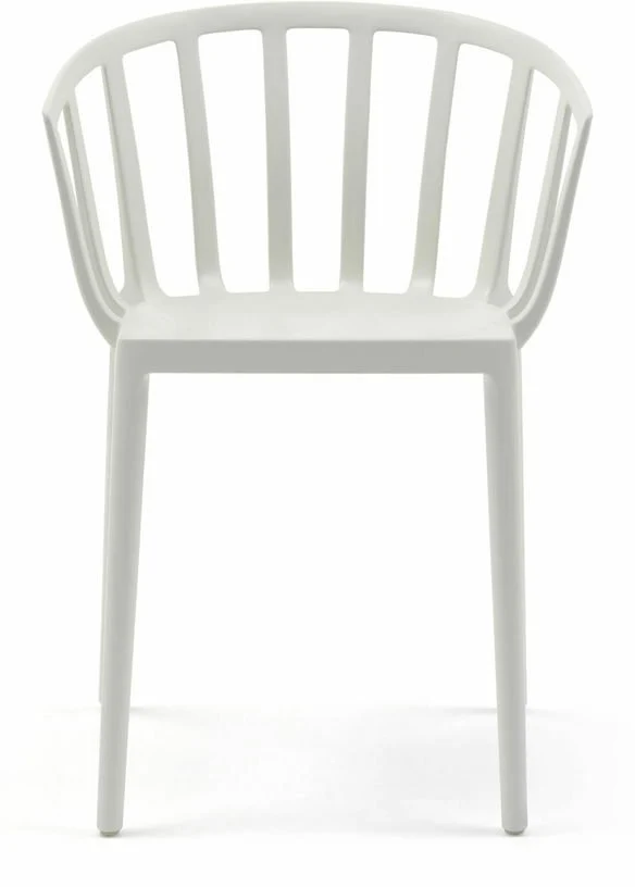 Chaise blanche mat Venice - Kartell