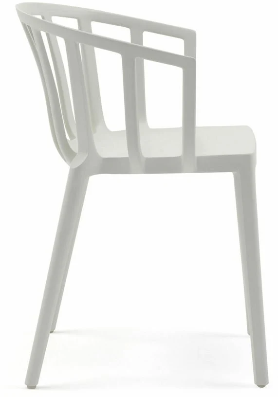 Chaise blanche mat Venice - Kartell