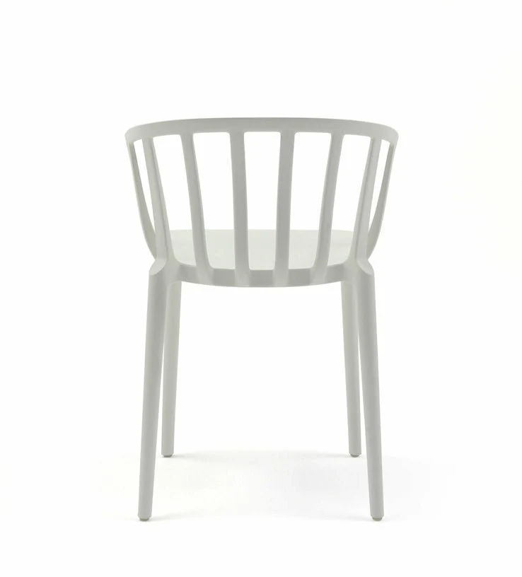 Chaise blanche mat Venice - Kartell