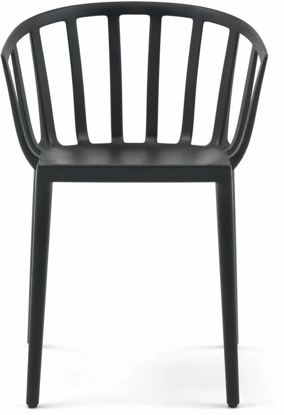 Chaise noire mat Venice - Kartell