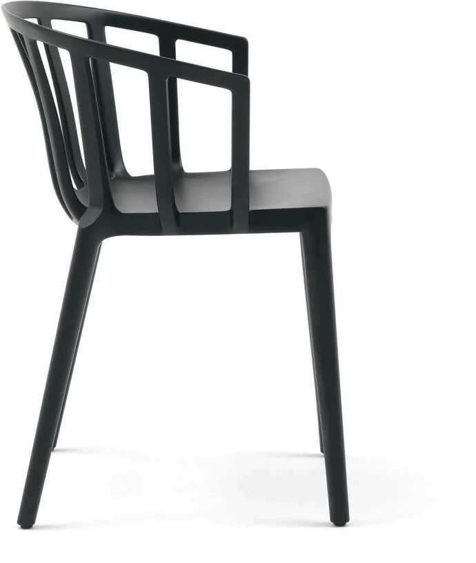 Chaise noire mat Venice - Kartell