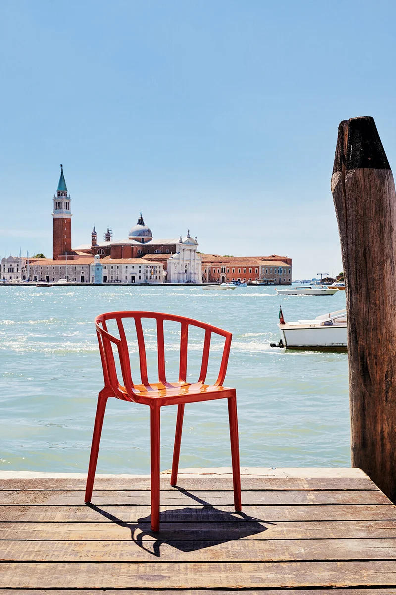 Chaise blanche Venice - Kartell