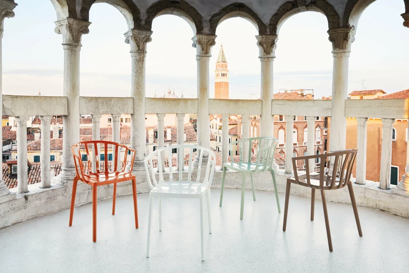 Chaise blanche Venice - Kartell