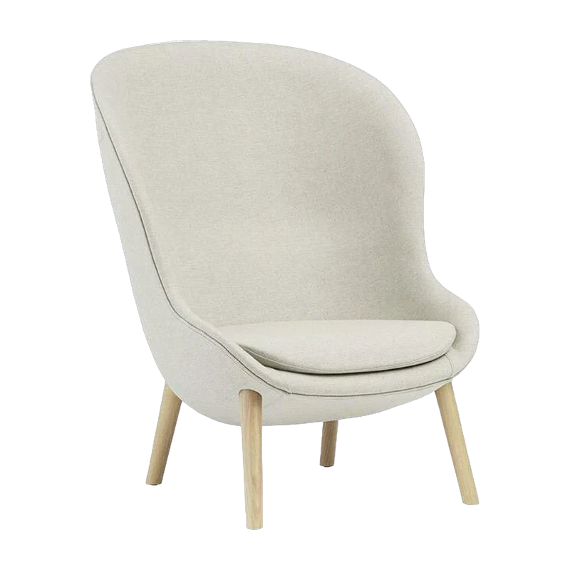 Fauteuil Hyg Lounge Chair High Oak - Normann Copenhagen