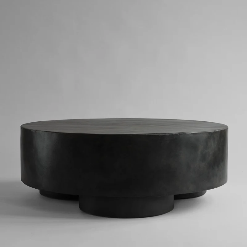 Table basse en béton fibré café 100cm Big Foot - 101 Copenhagen