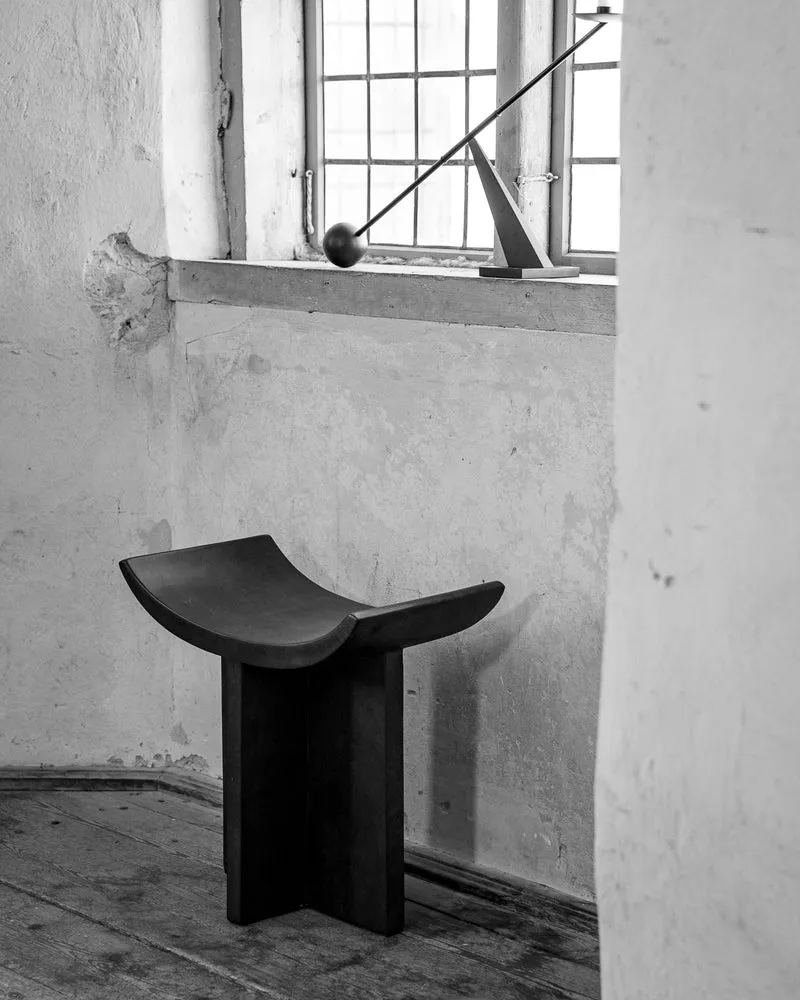 Tabouret en béton coffee 60x25 cm Brutus - 101 Copenhagen