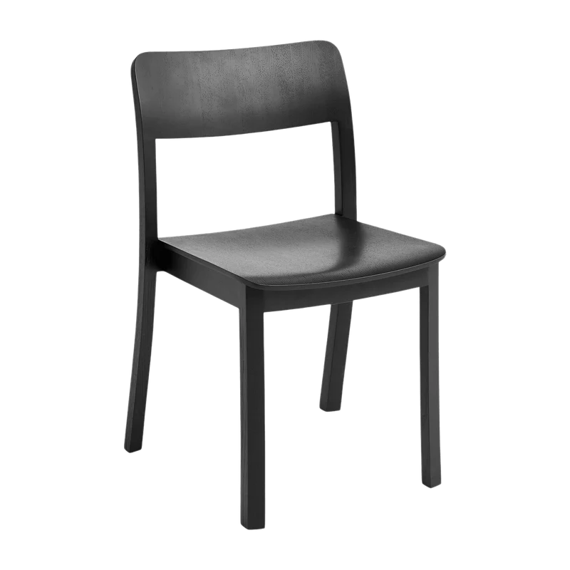 Chaise en noyer noire Pastis - Hay