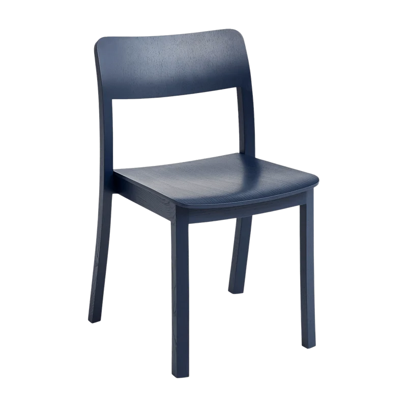 Chaise en frêne bleu nuit Pastis - Hay