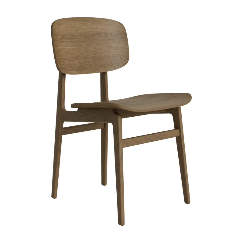 Chaise en chêne fumé clair NY11 - NORR11