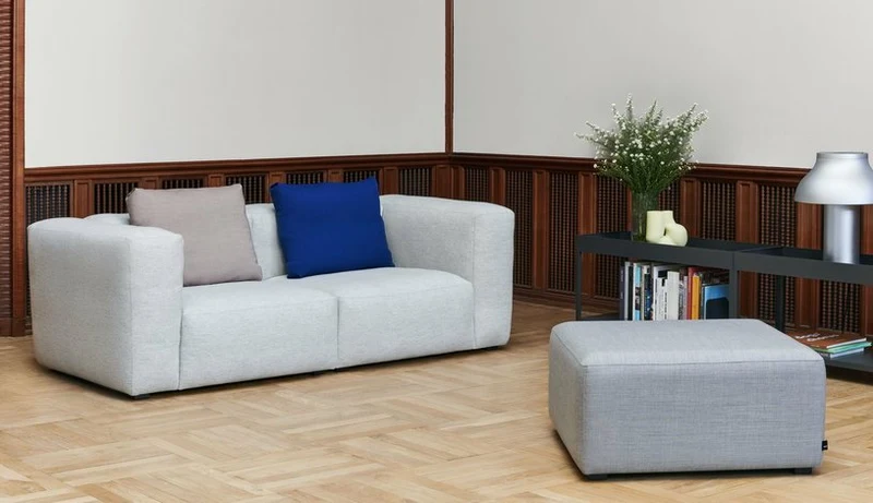 Canapé 2,5 places en cuir Nevada NV2488 Mags Soft combinaison 1 - Hay