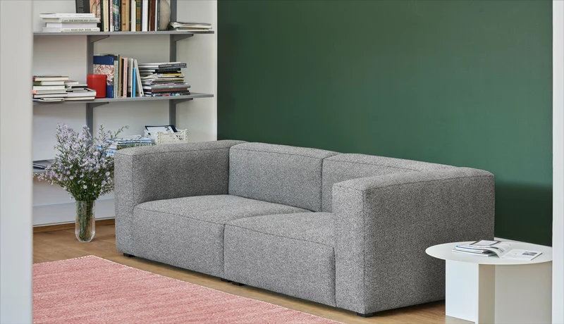 Canapé 2,5 places en cuir Nevada NV2488 Mags Soft combinaison 1 - Hay