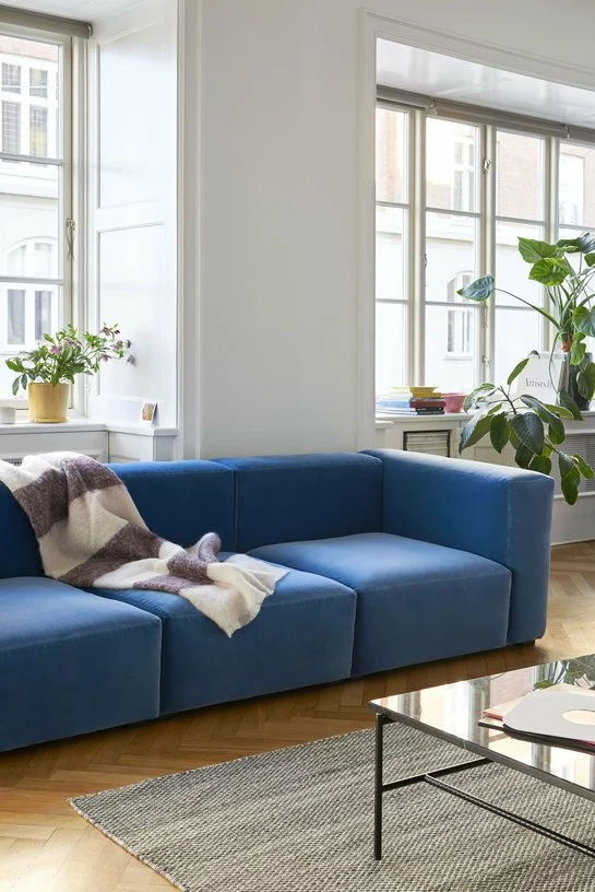 Canapé 2,5 places en tissu Hallingdal 116 Mags Soft combinaison 1 - Hay