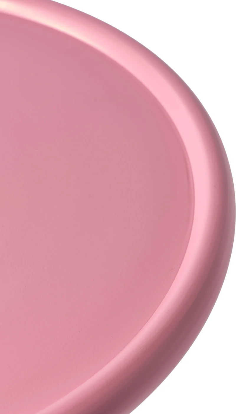 Table d'appoint rose laquée Twister - Pols Potten