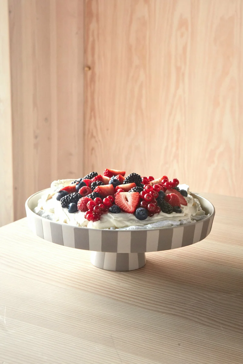 Plateau en grès gris 27 cm Toppu - OYOY