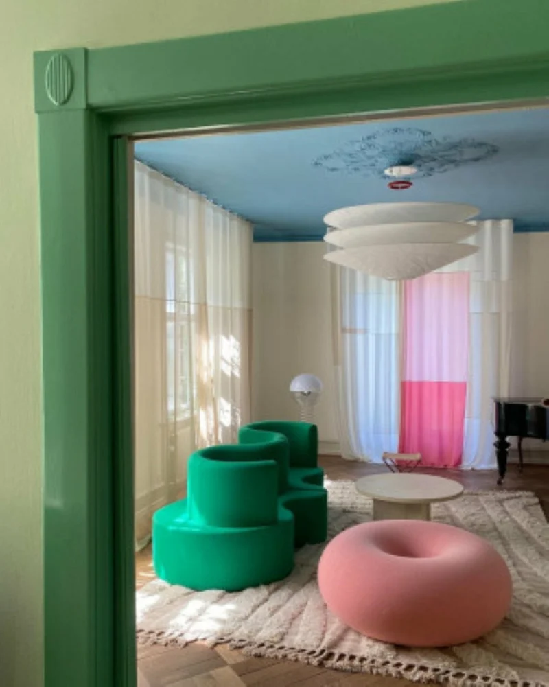 Pouf Cotton candy Boa - Hem