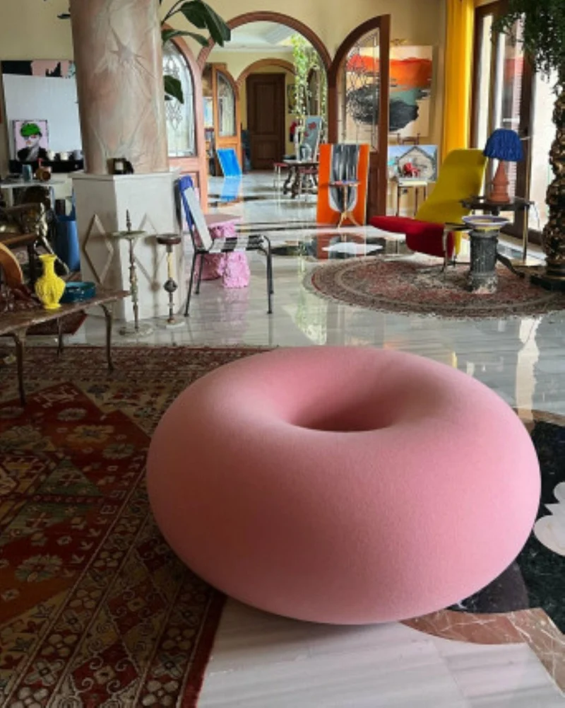 Pouf Cotton candy Boa - Hem