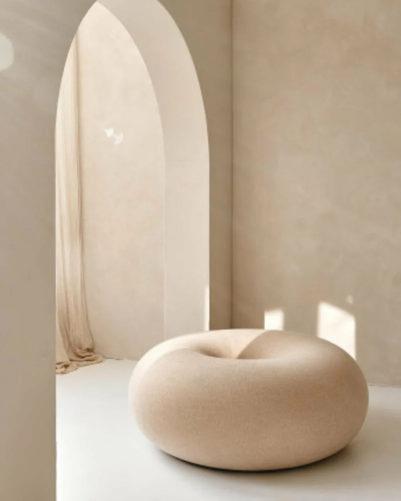 Pouf Oatmeal Boa - Hem