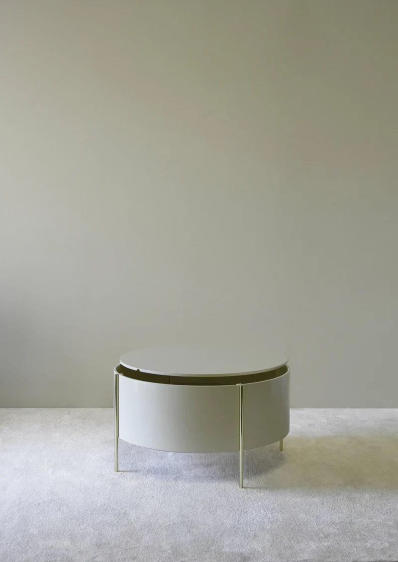 Table basse grise Embore - ENOstudio