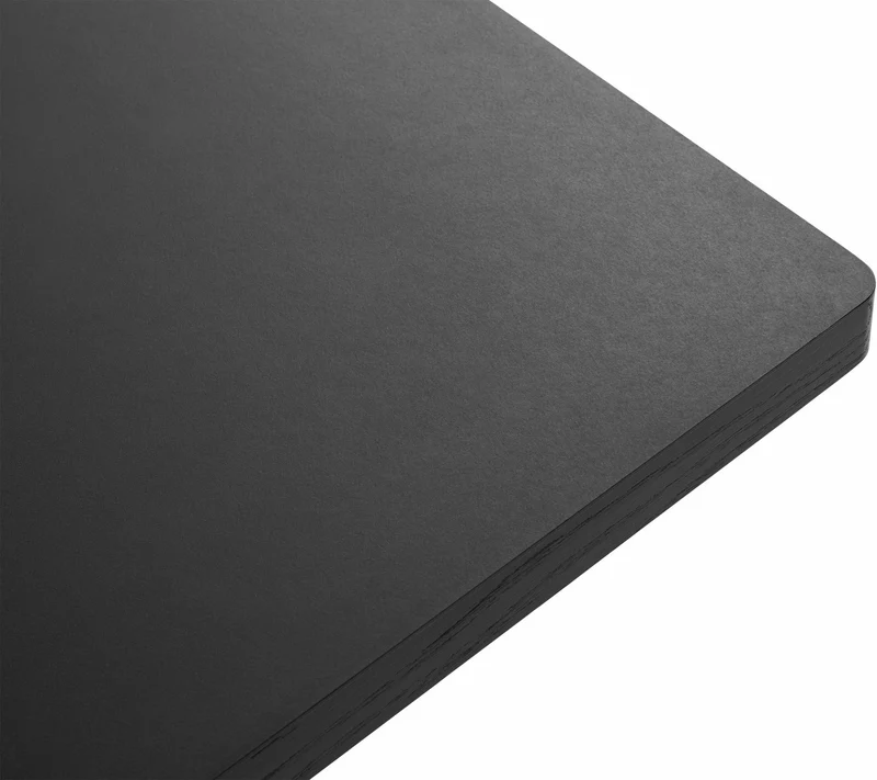Table à manger rectangulaire en chêne noire 200 cm Passerelle - Hay
