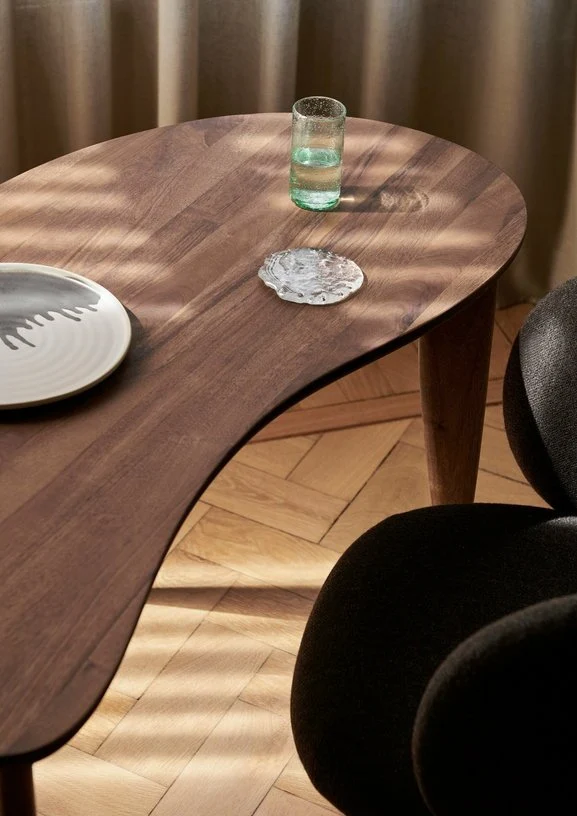 2 Assiettes déco en verre transparentes Momento - Ferm Living