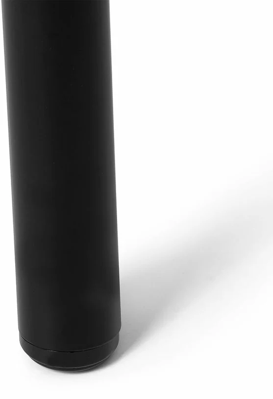 Chaise en tissu noir sur pieds noirs 69 x 69 cm Rico - Ferm Living
