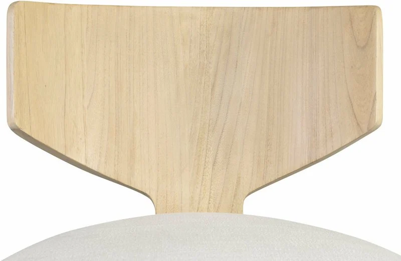 Fauteuil en bois beige Diola - Versmissen