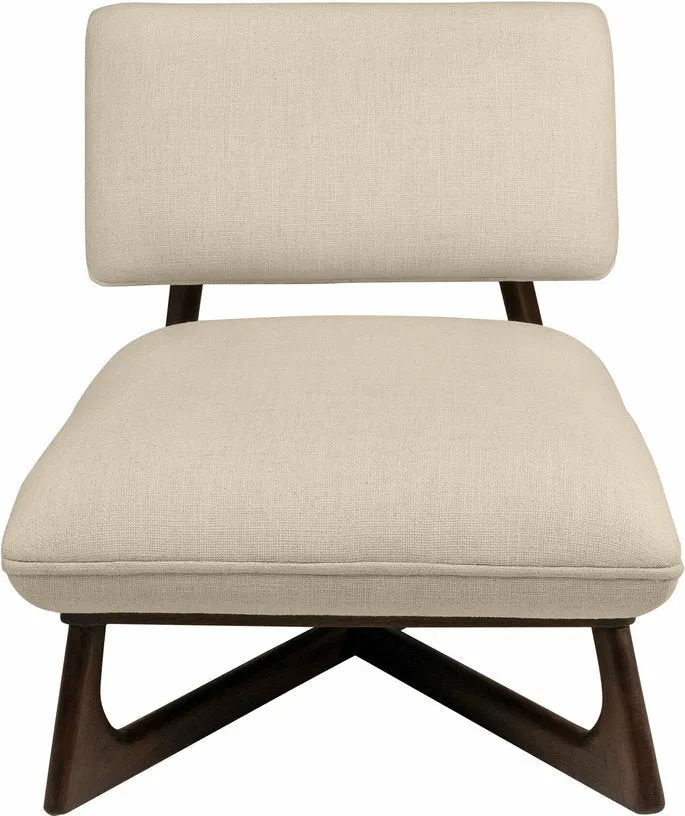 Fauteuil en bois marron Londa - Versmissen