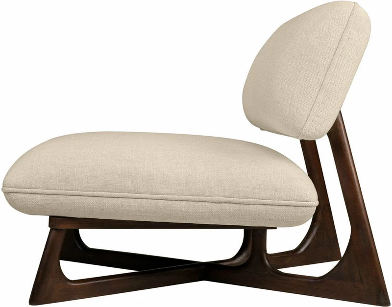 Fauteuil en bois marron Londa - Versmissen