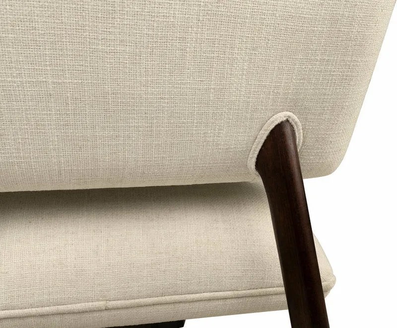 Fauteuil en bois marron Londa - Versmissen