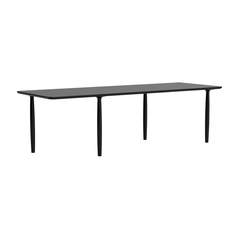 Table à dîner en chêne noir 95 x 250 cm Oku - NORR11
