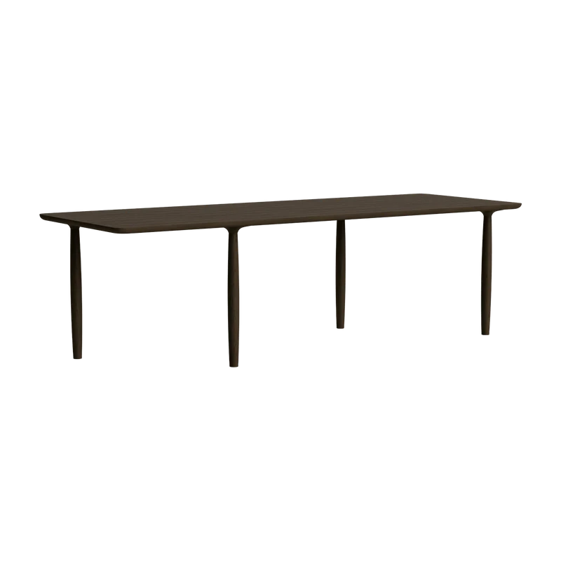 Table à dîner en chêne fumé 95 x 250 cm Oku - NORR11