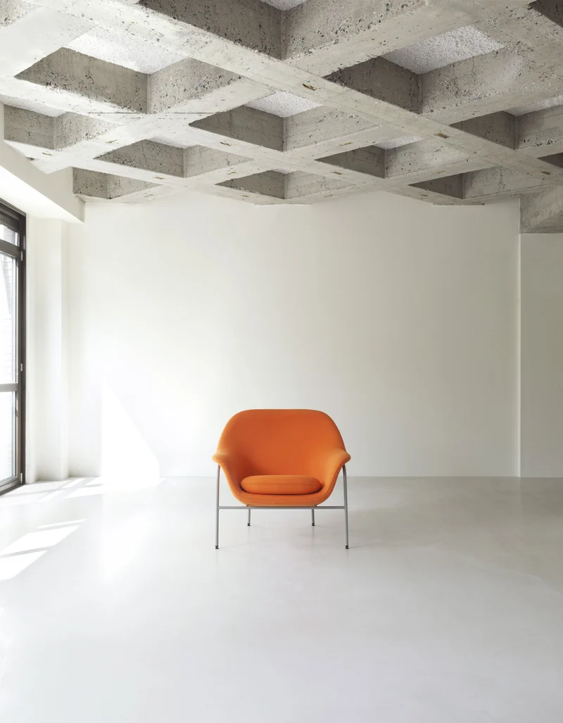 Fauteuil en acier remix 536 Drape - Normann Copenhagen