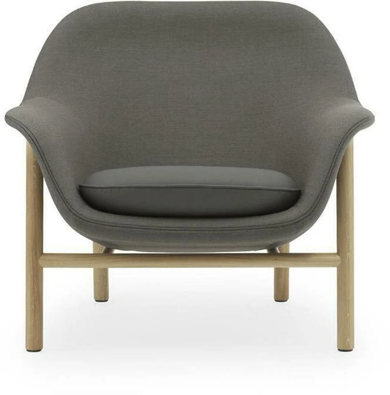 Fauteuil en chêne laqué steelcut trio ultra Drape - Normann Copenhagen