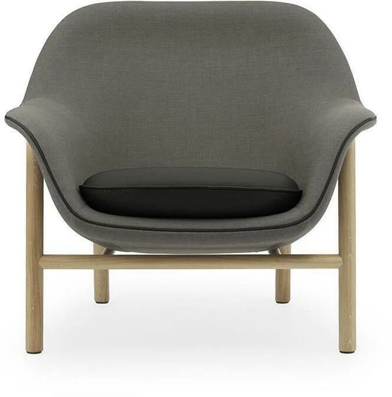 Fauteuil en chêne laqué steelcut trio ultra Drape - Normann Copenhagen