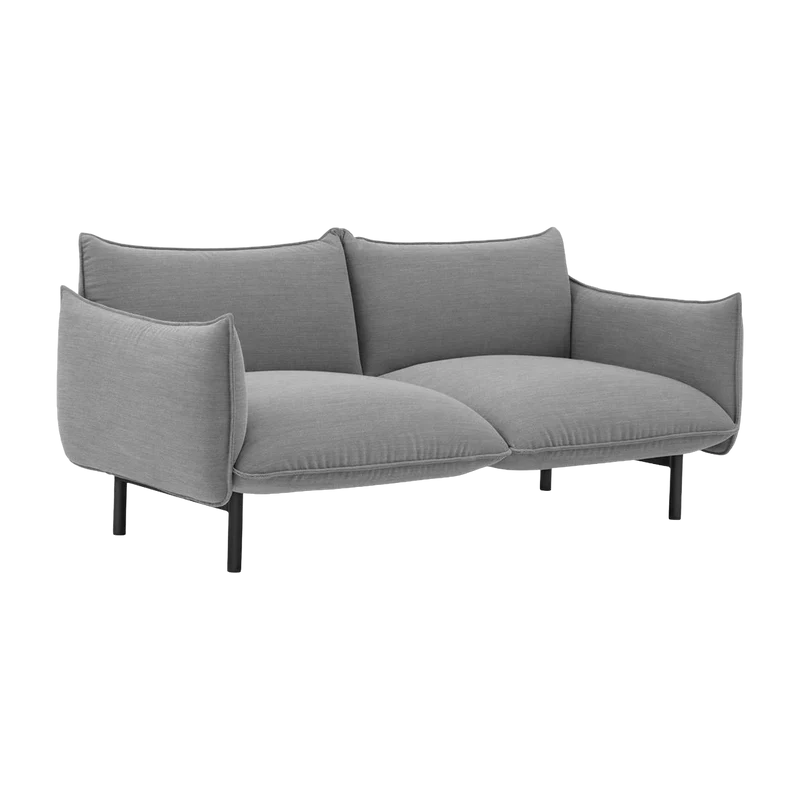 Canapé modulable 2 places en acier steelcut trio Ark - Normann Copenhagen