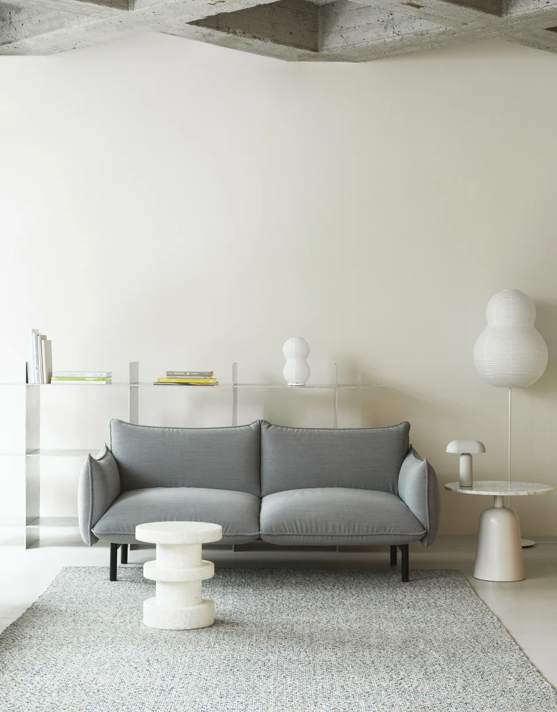 Canapé modulable 2 places en acier steelcut trio Ark - Normann Copenhagen