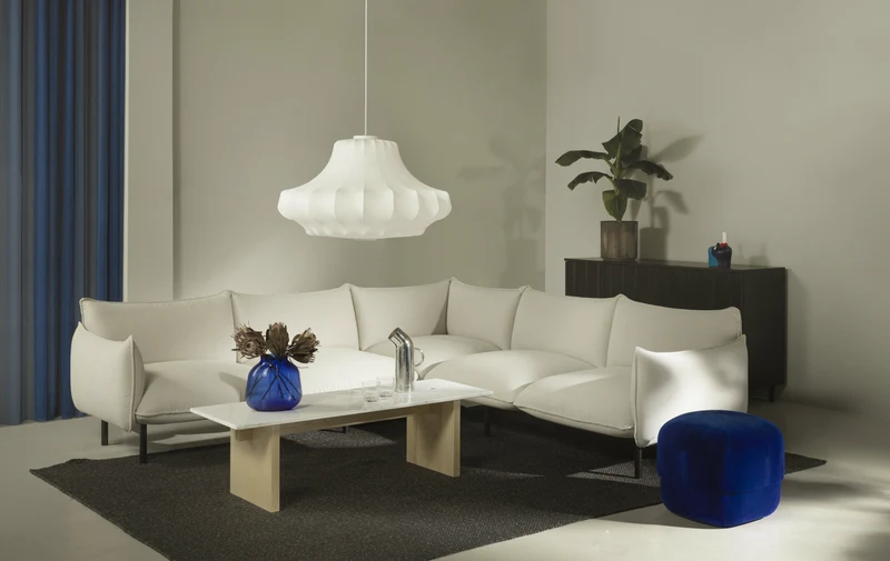 Canapé modulable 2 places en acier steelcut trio Ark - Normann Copenhagen