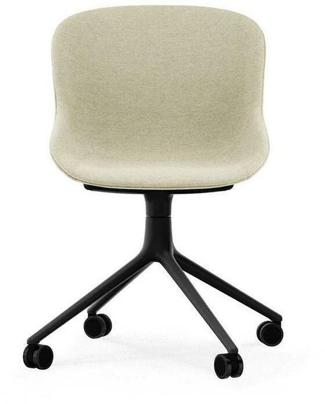 Chaise pivotante 4W Full Uph. Alu noir Hyg - Normann Copenhagen